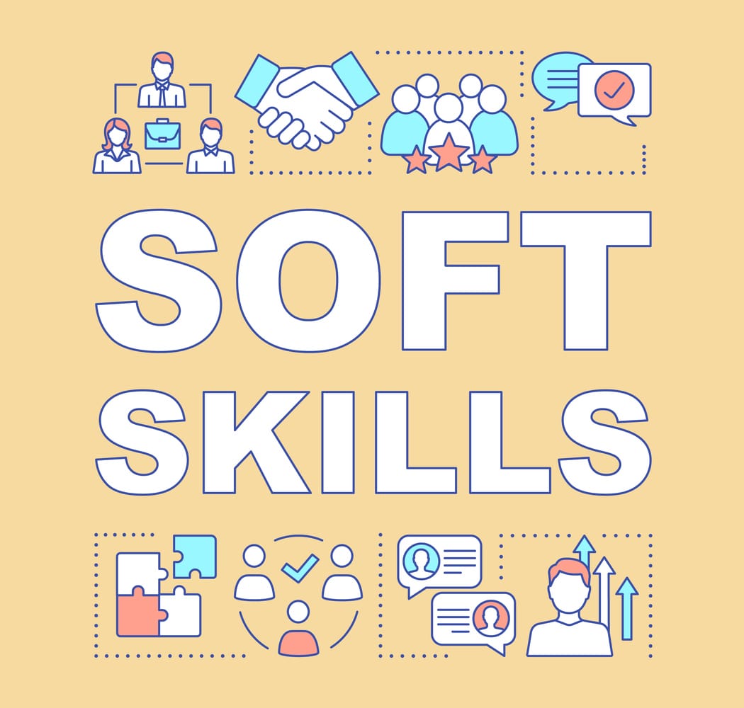 An image with the text: Soft Skills